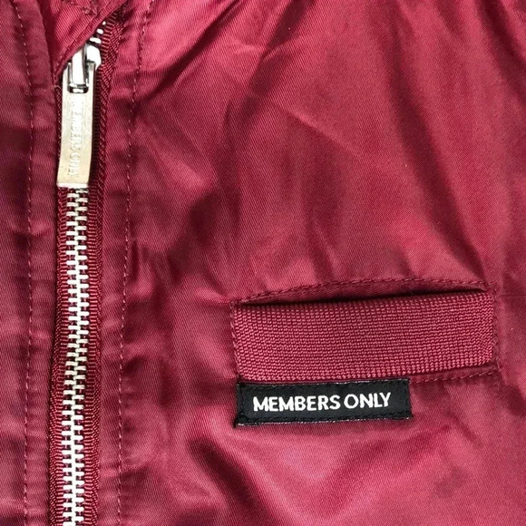 Memebers Only Flight Satin MA1 Kids Bomber Jacket - Picture 3 of 11